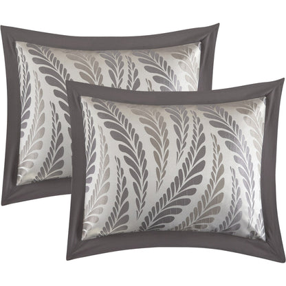 Ensemble de couette Nanshing Caspa 7 pièces au design chic de feuilles