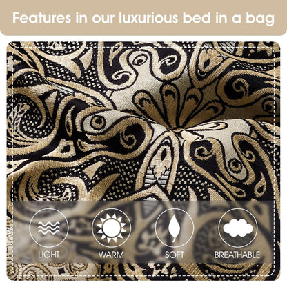 Nanshing Prince 7 Piece Elegant Medallion Comforter Set