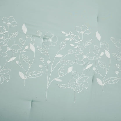 Ensemble de Couette à Motifs Floraux et Botaniques Nanshing Taylor 7 Pièces