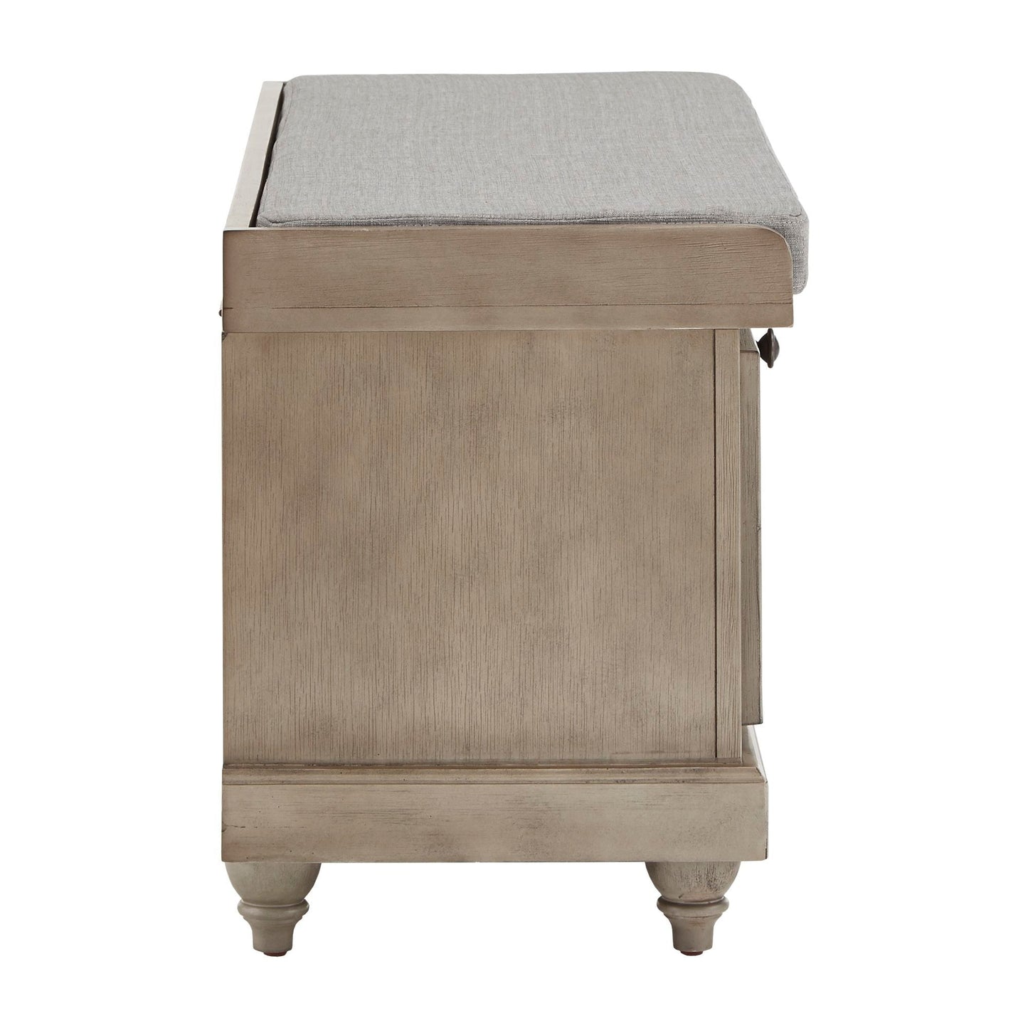 Banc de rangement Granger avec coussin de siège en lin par iNSPIRE Q Classic