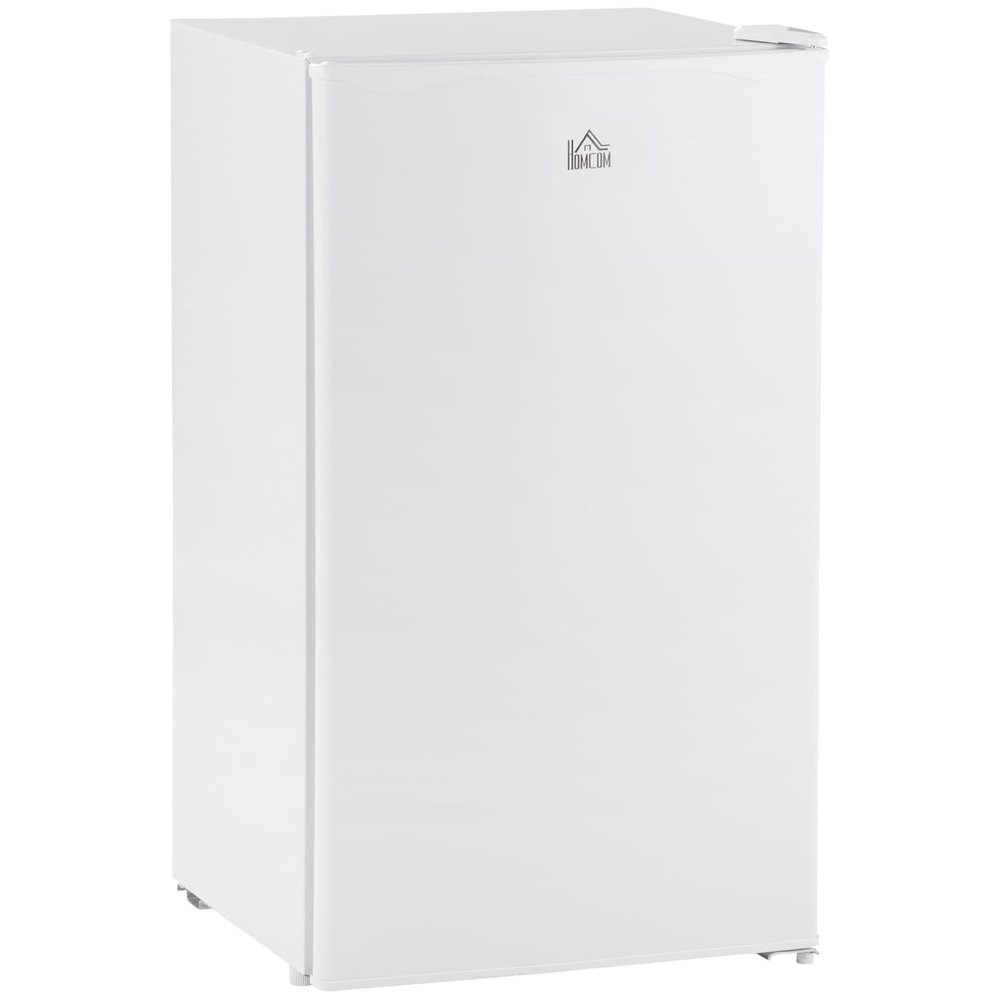 Mini réfrigérateur HOMCOM 3.2 Cu.Ft avec congélateur, réfrigérateur compact à porte simple avec thermostat réglable pour chambre à coucher
