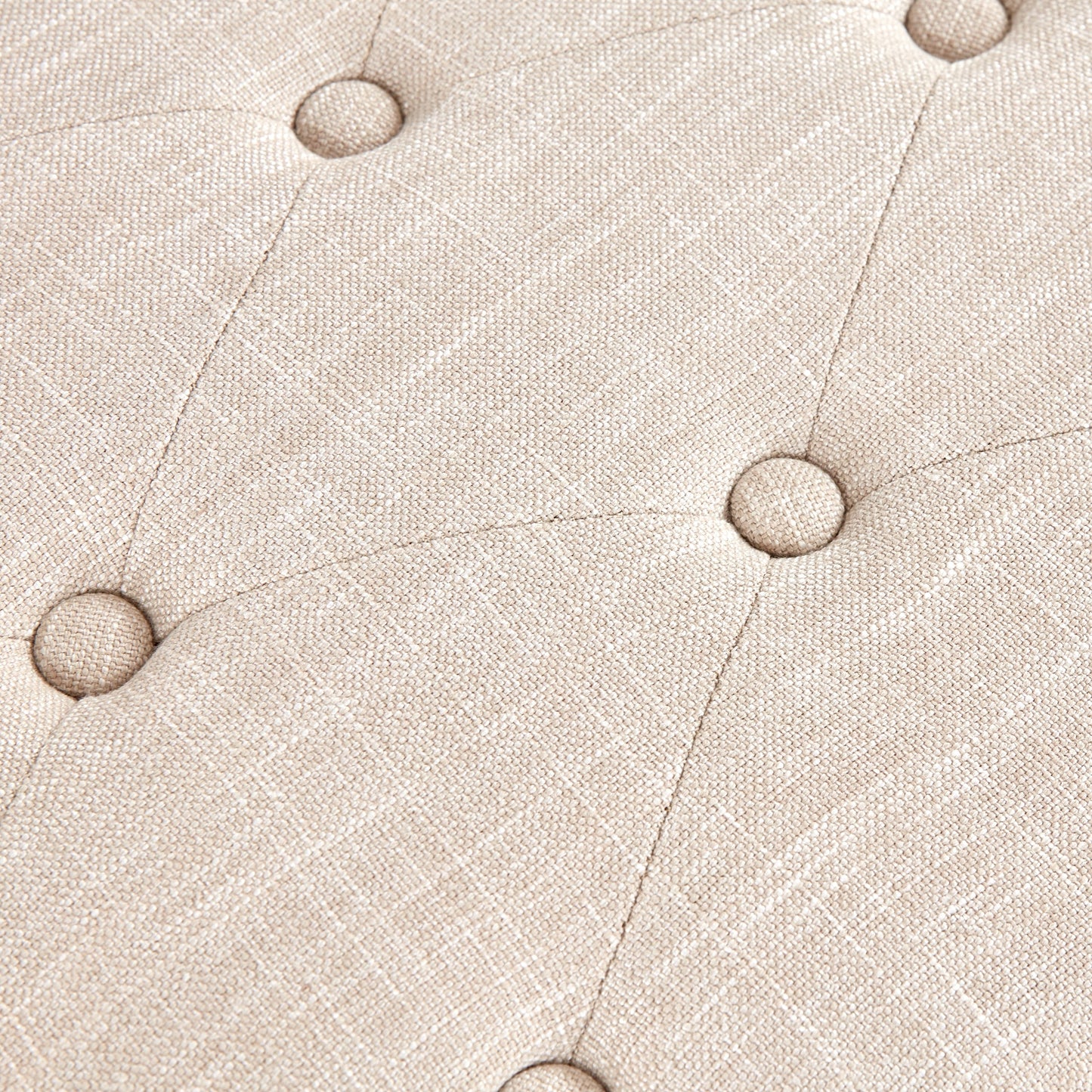 Banc à chaussures d'entrée, banc de rangement, tissu et bois massif, banc rembourré de 109 cm (43 pouces) pour salon, chambres à coucher