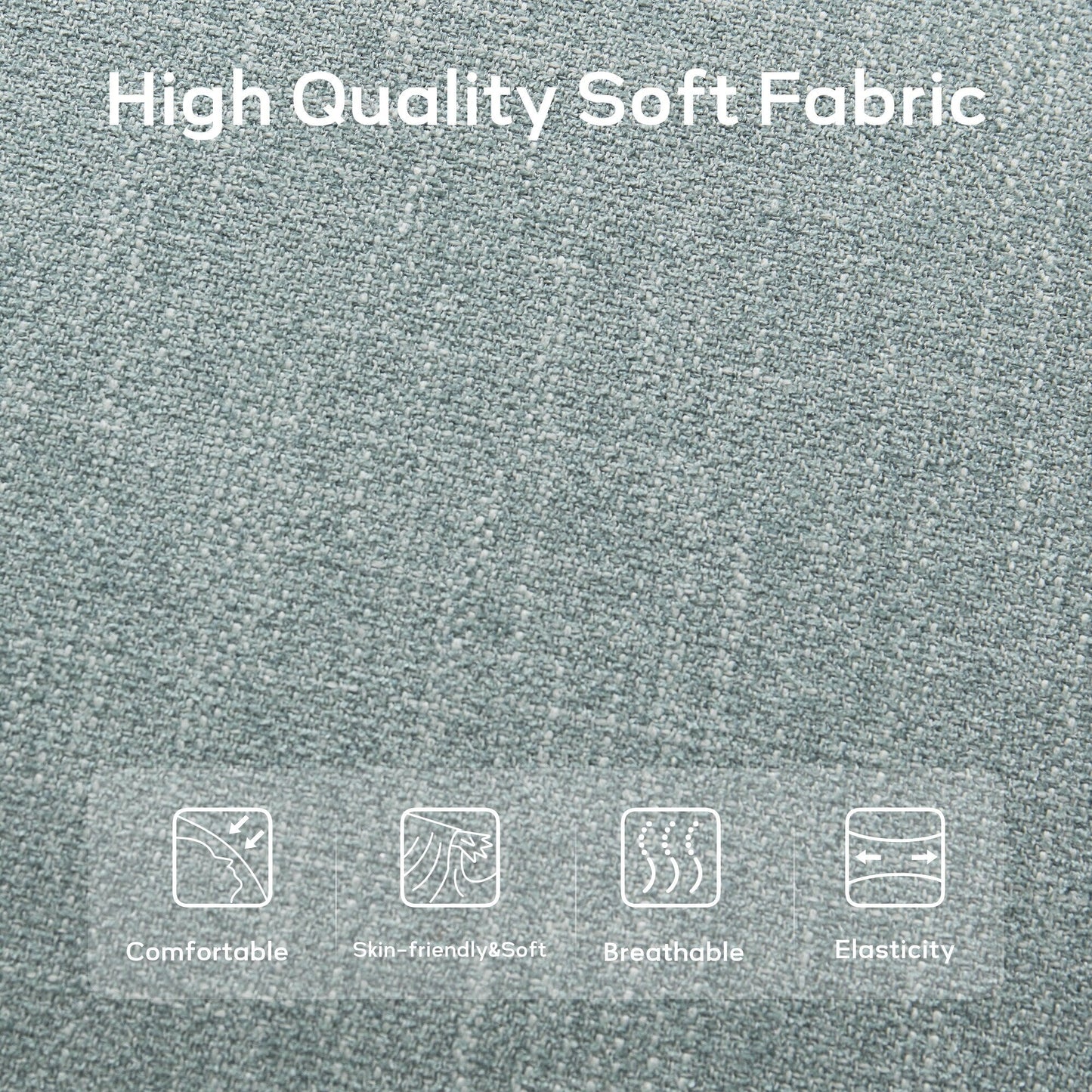 Banc d'entrée recouvert de tissu, banc de chambre à coucher pour le pied du lit beige, en bois massif, 44 pouces