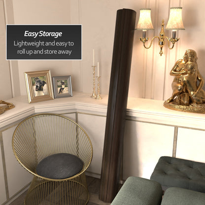 Paravent en bambou ondulé fait à la main, 1,80 m (Chine)