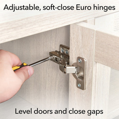 Meuble TV rectangulaire Hanson pour téléviseurs jusqu'à 75 pouces