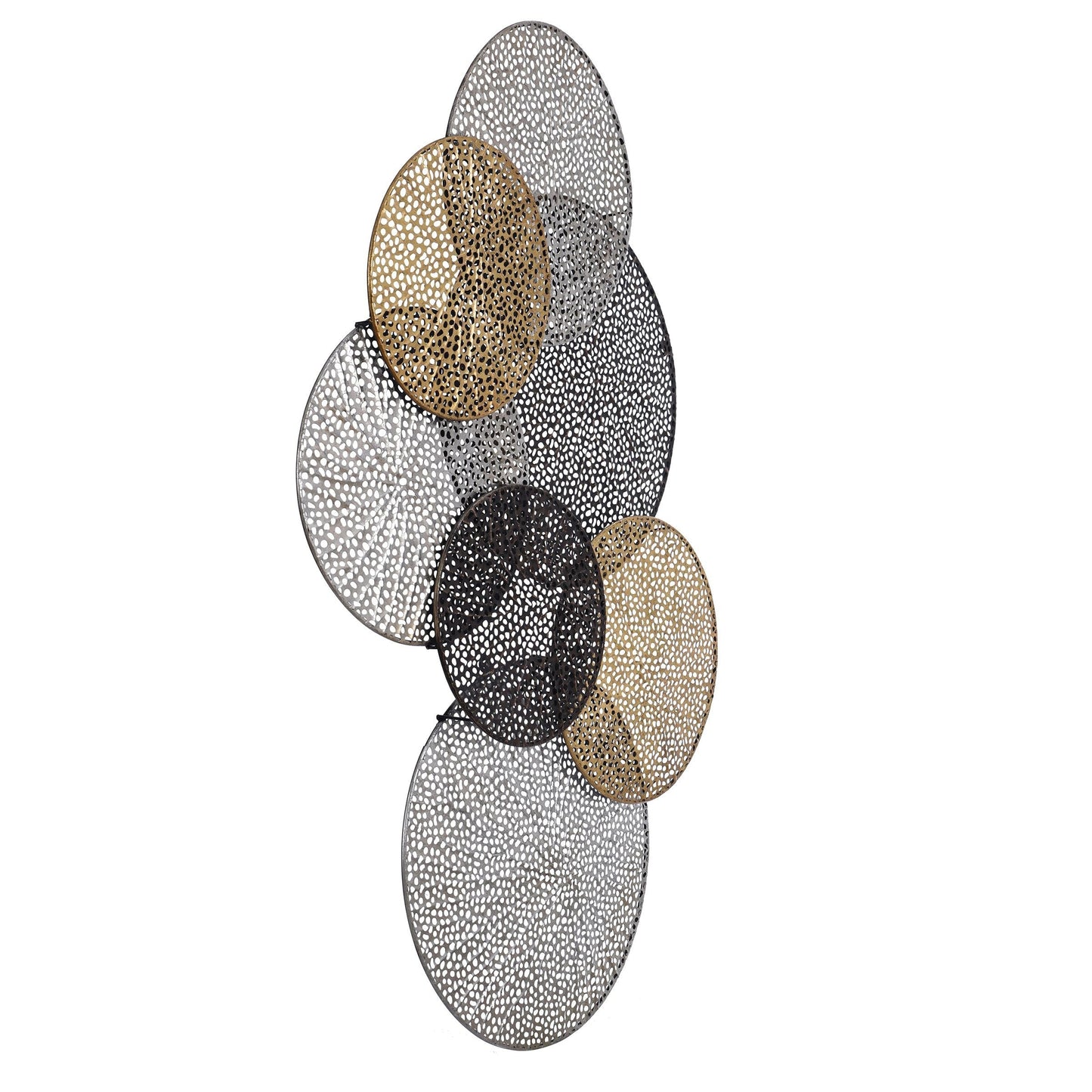 Harp &amp; Finial Sahara - Tableau mural en métal multicolore