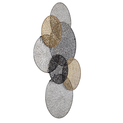 Harp &amp; Finial Sahara - Tableau mural en métal multicolore