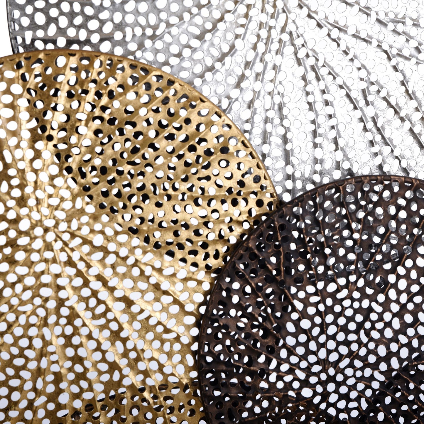 Harp &amp; Finial Sahara - Tableau mural en métal multicolore