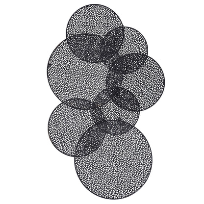 Harp &amp; Finial Sahara - Tableau mural en métal multicolore