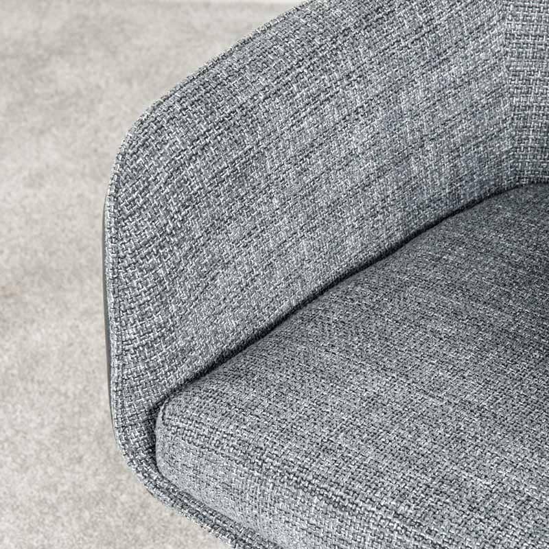 Harper Swivel Dining Chair - Grey