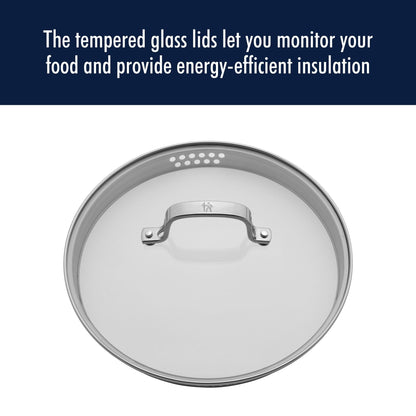 Ensemble de cuisine Henckels Clad H3 10 pièces en acier inoxydable