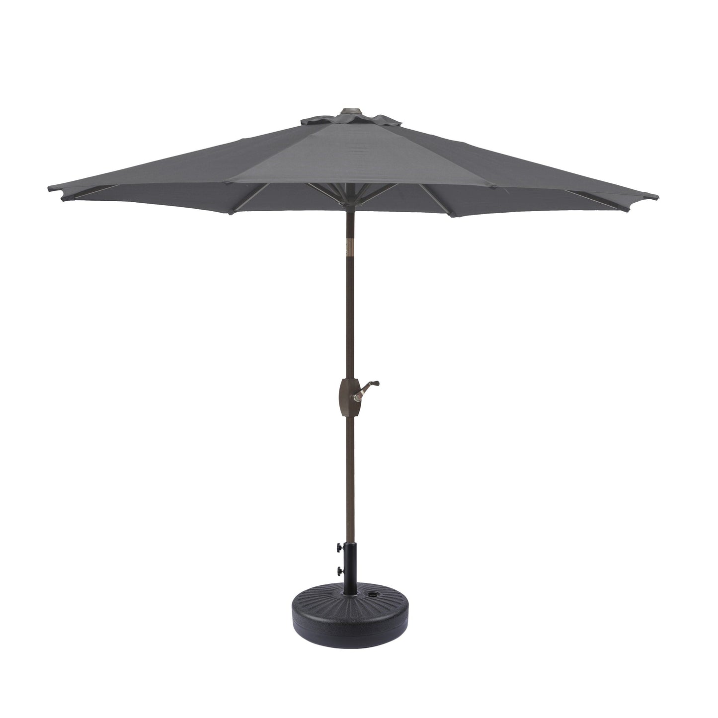 Parasol de terrasse Holme de 2,7 mètres et son support de pied