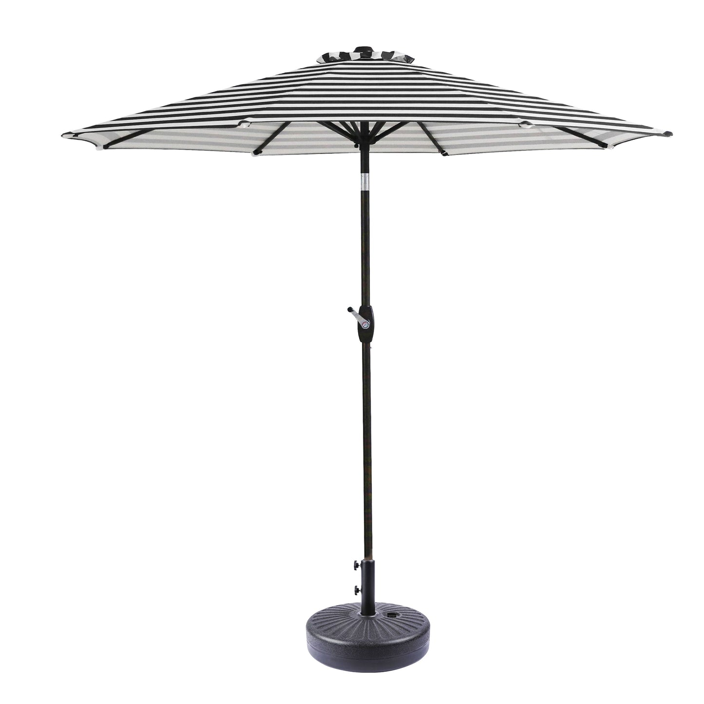 Parasol de terrasse Holme de 2,7 mètres et son support de pied