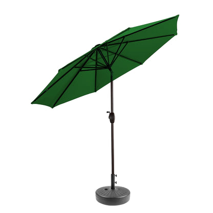 Parasol de terrasse Holme de 2,7 mètres et son support de pied