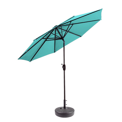 Parasol de terrasse Holme de 2,7 mètres et son support de pied
