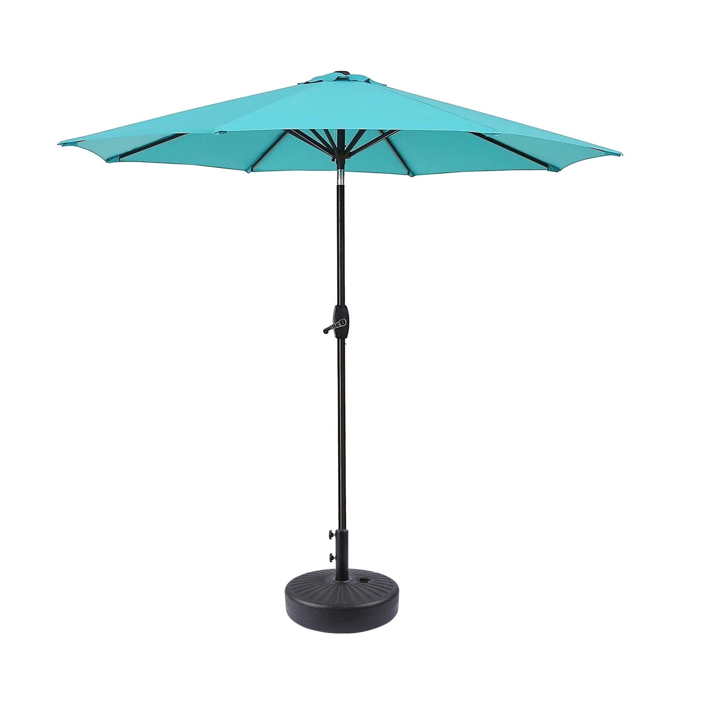 Parasol de terrasse Holme de 2,7 mètres et son support de pied