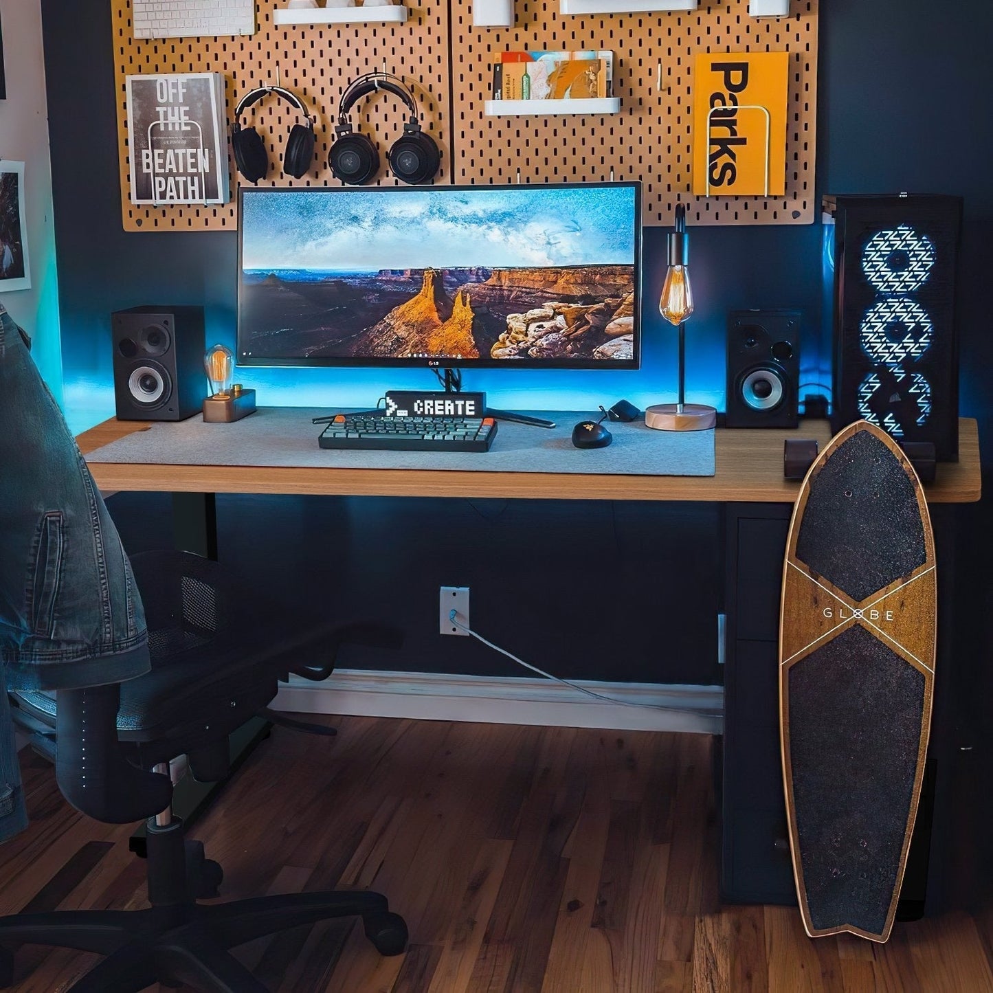 Bureau debout électrique à hauteur réglable Homall