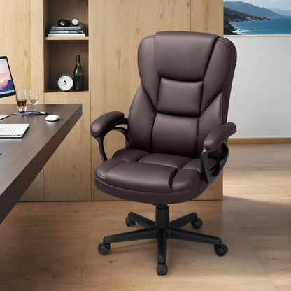 Chaise de bureau Homall, dossier haut, ergonomique, pour ordinateur, pour cadres.