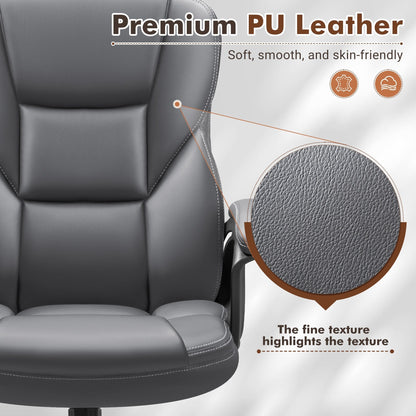 Chaise de bureau Homall, dossier haut, ergonomique, pour ordinateur, pour cadres.