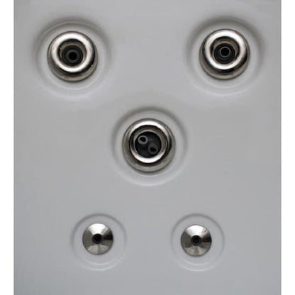 Home and Garden Spas Spa à remous 5 places avec 51 jets et système à ozone - 80x80x34