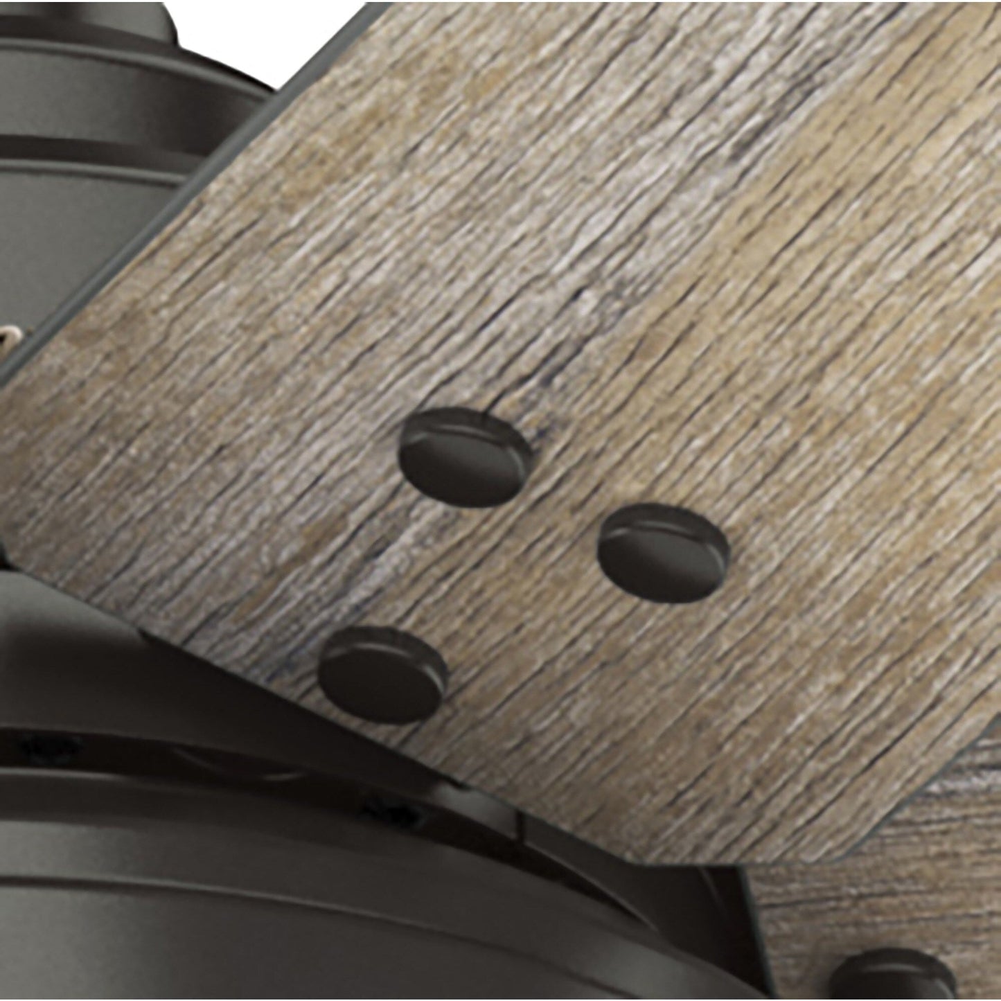 Ventilateur de plafond Hunter WiFi Whittington avec éclairage LED, télécommande - Style moulin à vent - Industriel, ferme, rustique - VENTILATEUR INTELLIGENT !