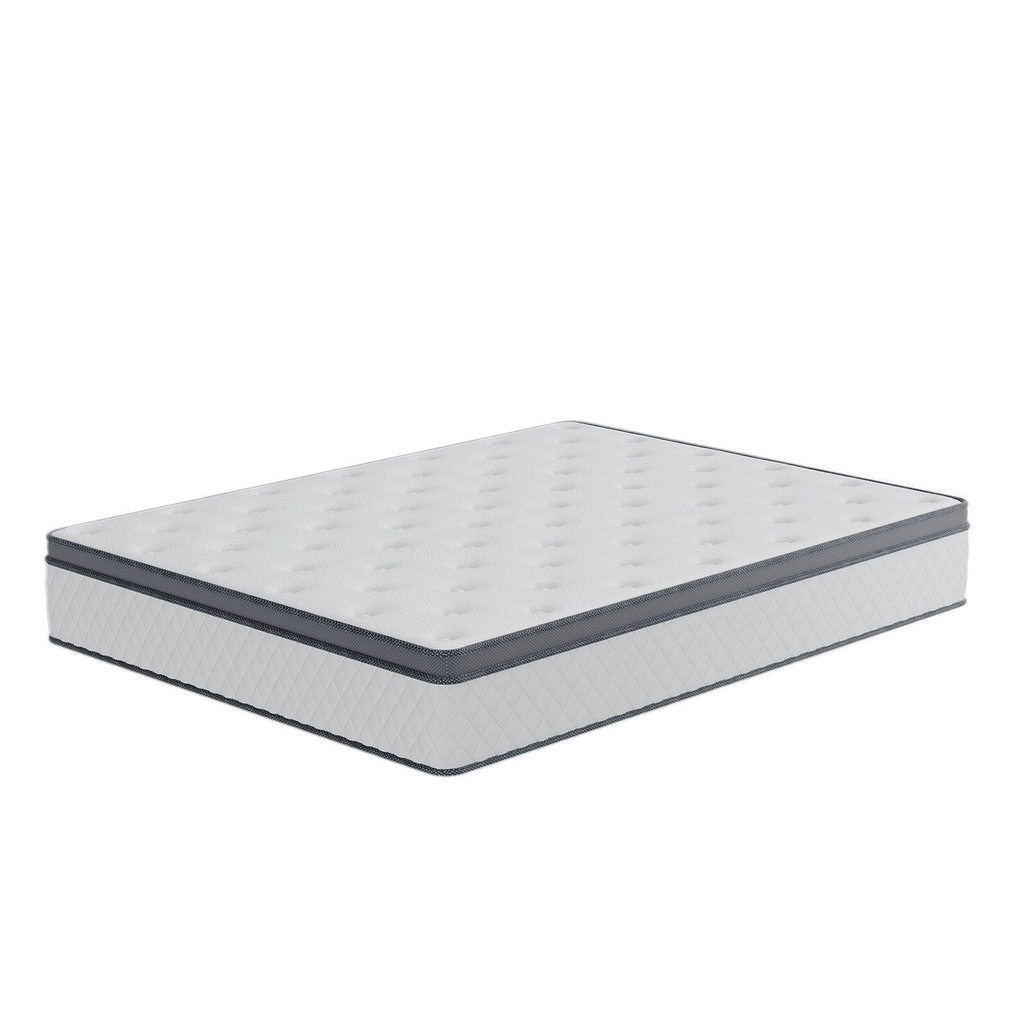 Matelas en mousse à mémoire de forme hybride SweDrea de 30 cm (12 po) à fermeté moyenne, certifié CertiPUR-US et Oeko-TEX, avec absorption au charbon de bambou.