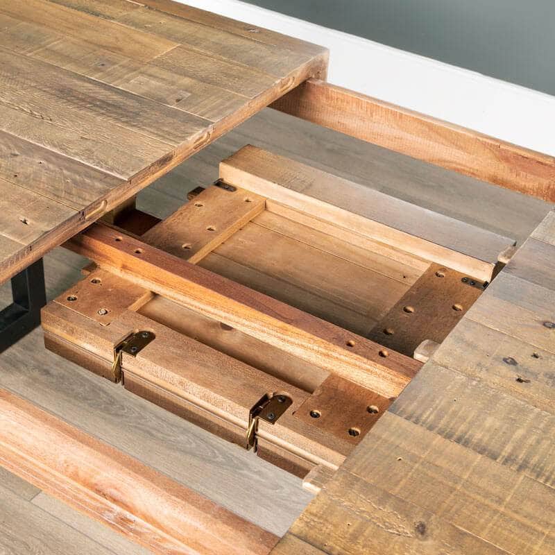 Lincoln Extendable Dining Table & 6 Taupe Aspen Chairs