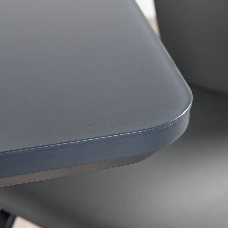 Picasso Large Extending Dining Table - Charcoal