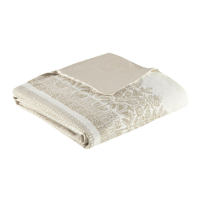 INK+IVY Mila 3 Piece Cotton Duvet Cover Set with Chenille Tufting