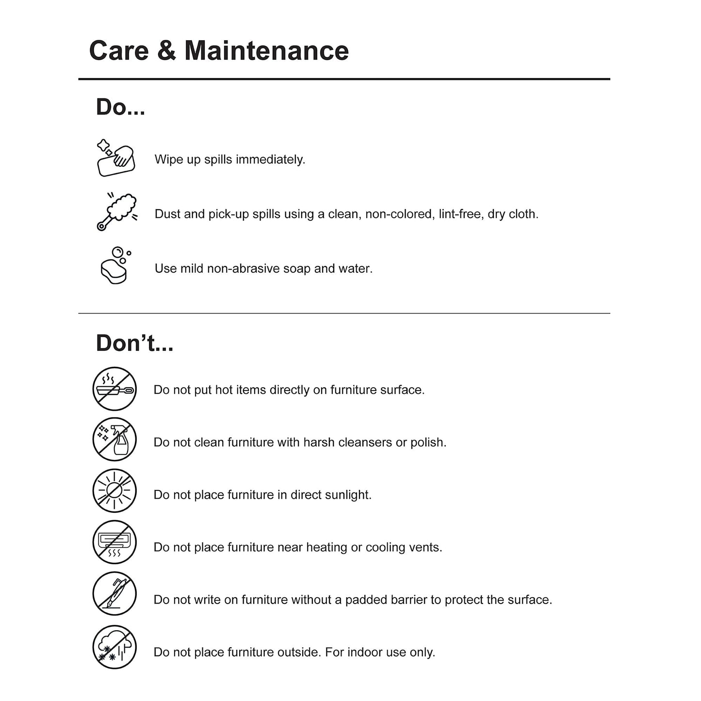 Table console Monterey de INK IVY