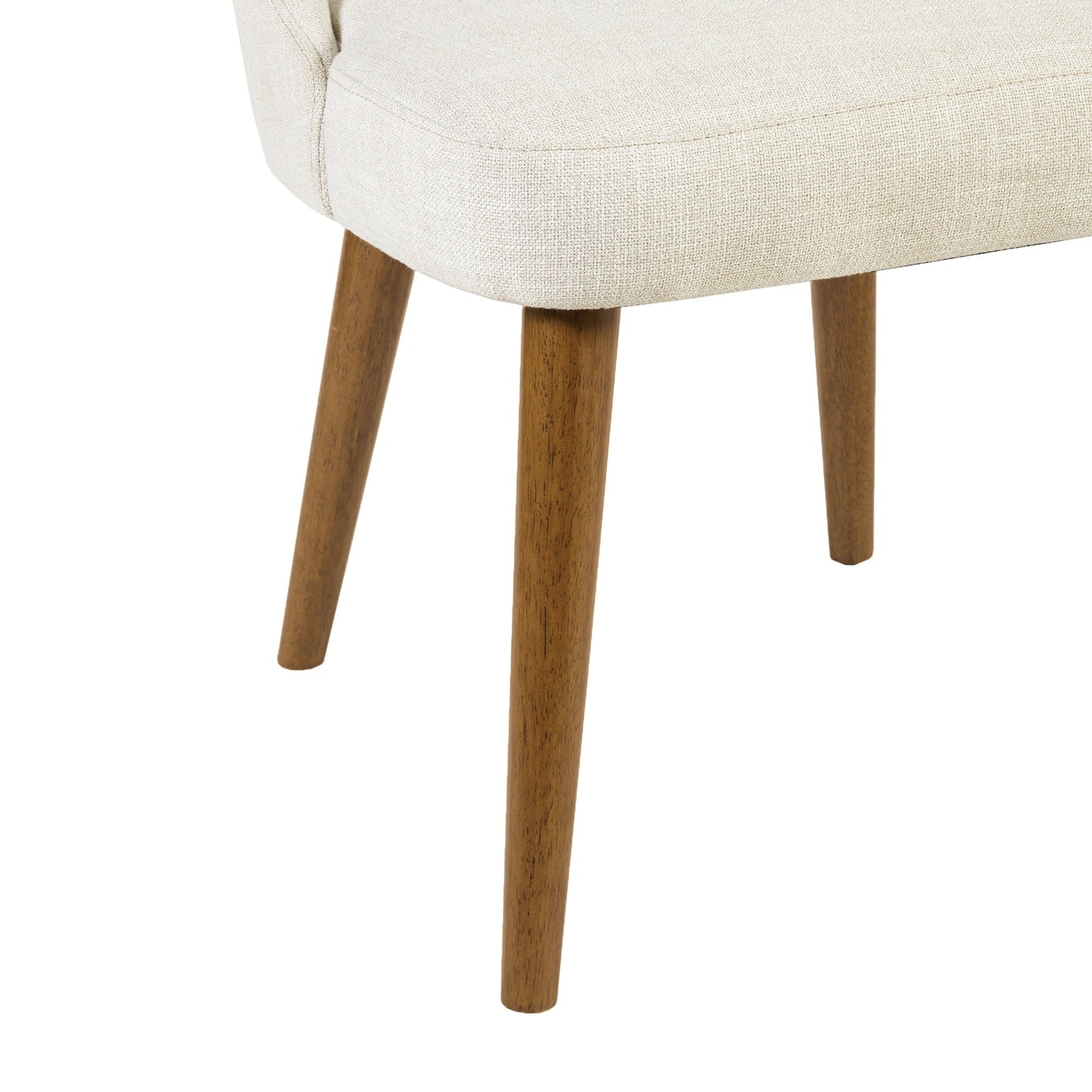 INK IVY Nola Chaises de salle à manger rembourrées avec dossier ajouré (lot de 2)