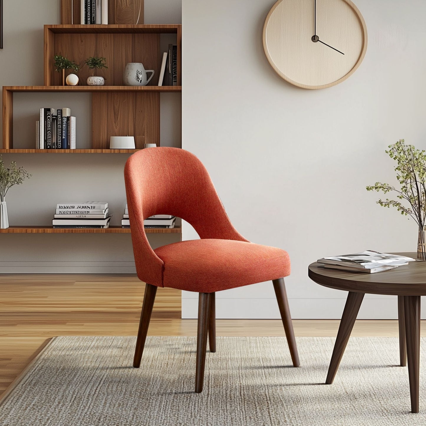 INK IVY Nola Chaises de salle à manger rembourrées avec dossier ajouré (lot de 2)