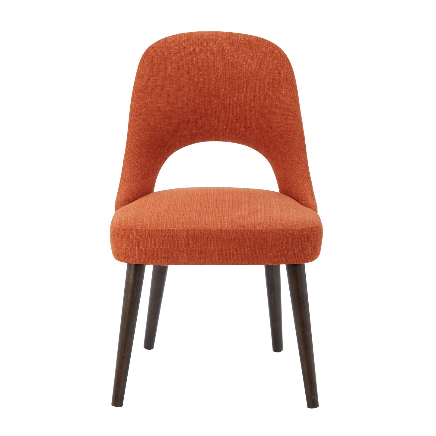 INK IVY Nola Chaises de salle à manger rembourrées avec dossier ajouré (lot de 2)