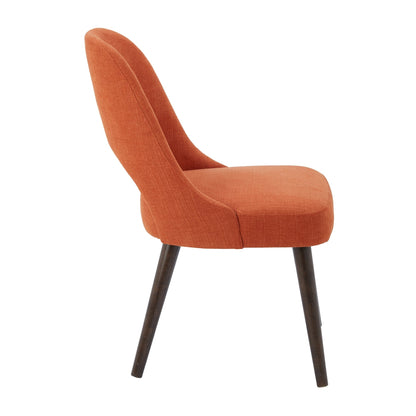 INK IVY Nola Chaises de salle à manger rembourrées avec dossier ajouré (lot de 2)