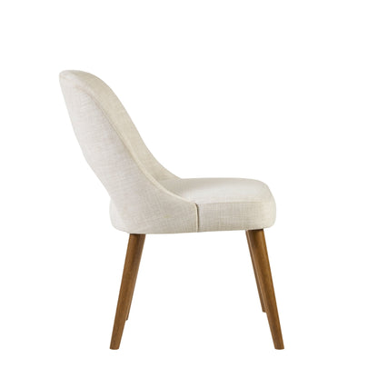 INK IVY Nola Chaises de salle à manger rembourrées avec dossier ajouré (lot de 2)