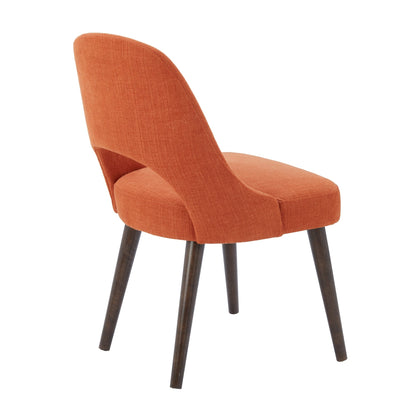 INK IVY Nola Chaises de salle à manger rembourrées avec dossier ajouré (lot de 2)