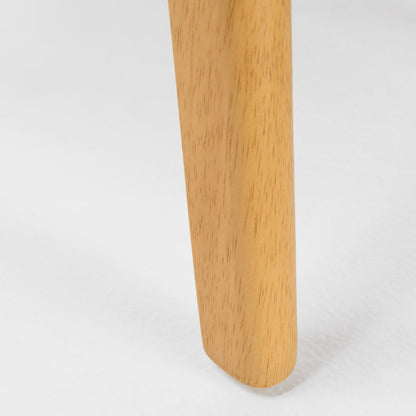 Chaise de salle à manger Abrielle en bois d'acacia rembourré, style moderne du milieu du siècle, par Christopher Knight Home (lot de 2)