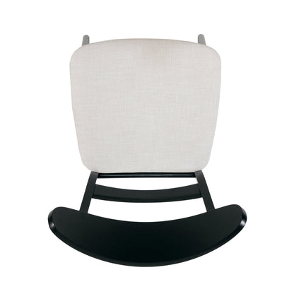 Chaise de salle à manger Abrielle en bois d'acacia rembourré, style moderne du milieu du siècle, par Christopher Knight Home (lot de 2)