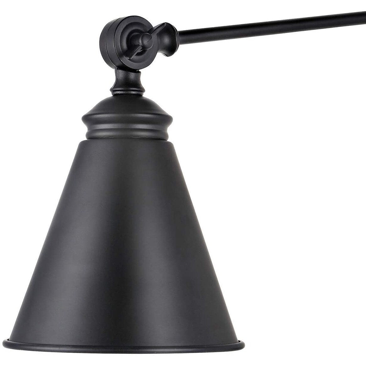 WINGBO Industrial Swing Arm Wall Sconce with Metal Shade,2-Pack...