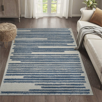 JONATHAN Y Aksil Modern Berber Stripe Area Rug