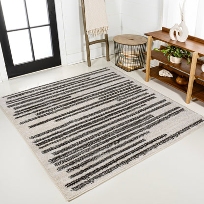 JONATHAN Y Aksil Modern Berber Stripe Area Rug