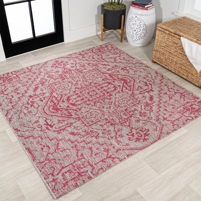 JONATHAN Y Charleston Medallion Indoor/Outdoor Area Rug