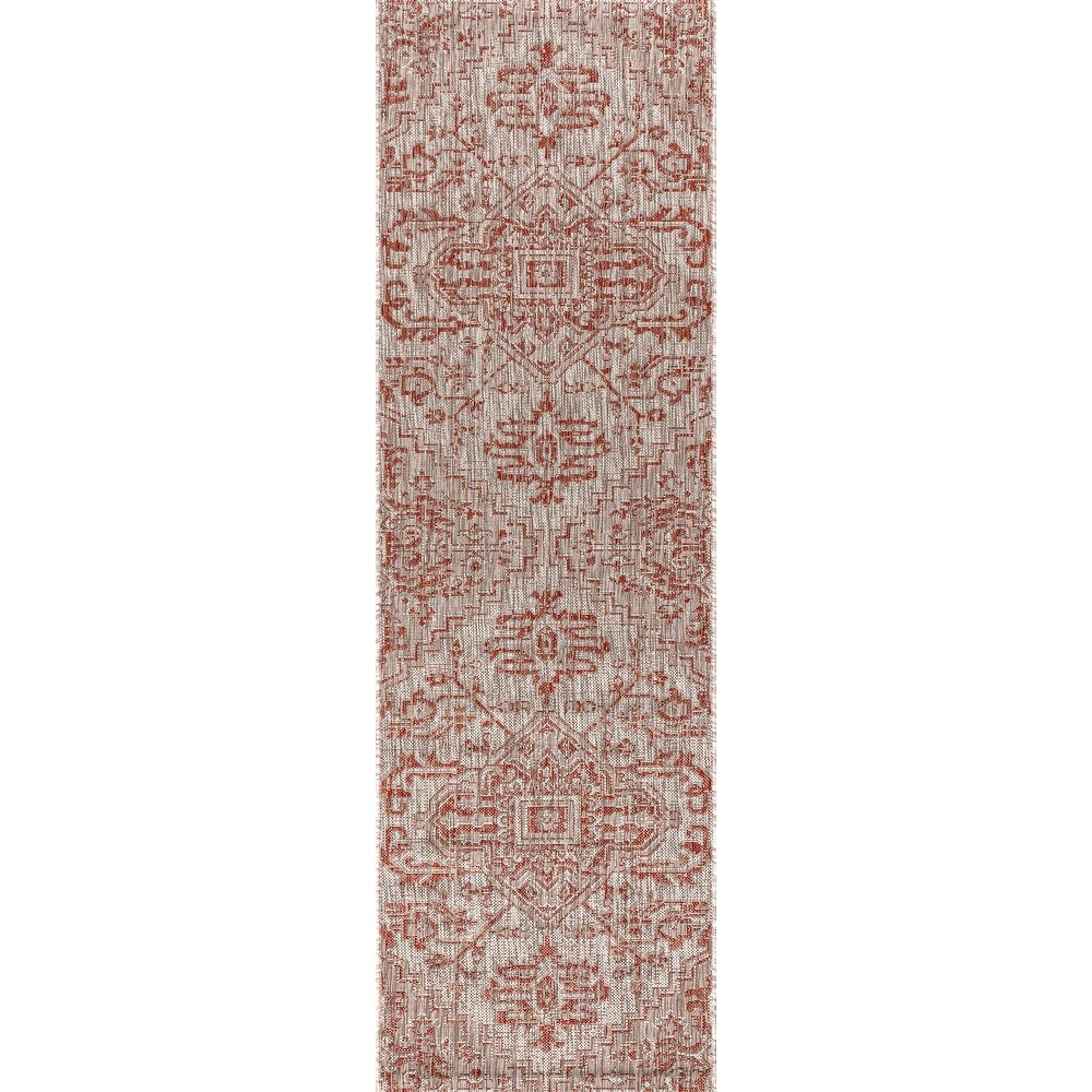 JONATHAN Y Charleston Medallion Indoor/Outdoor Area Rug