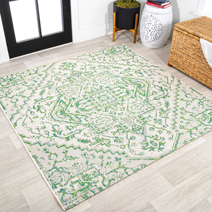 JONATHAN Y Charleston Medallion Indoor/Outdoor Area Rug