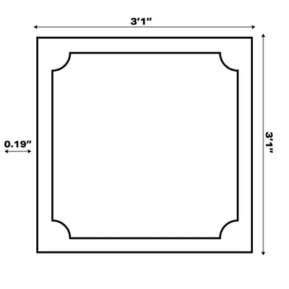 JONATHAN Y Charleston Medallion Indoor/Outdoor Area Rug
