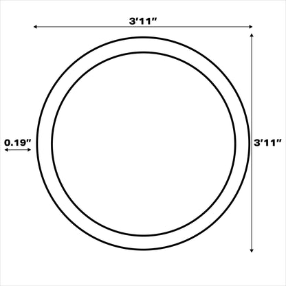 JONATHAN Y Charleston Medallion Indoor/Outdoor Area Rug
