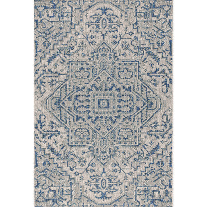 JONATHAN Y Charleston Medallion Indoor/Outdoor Area Rug
