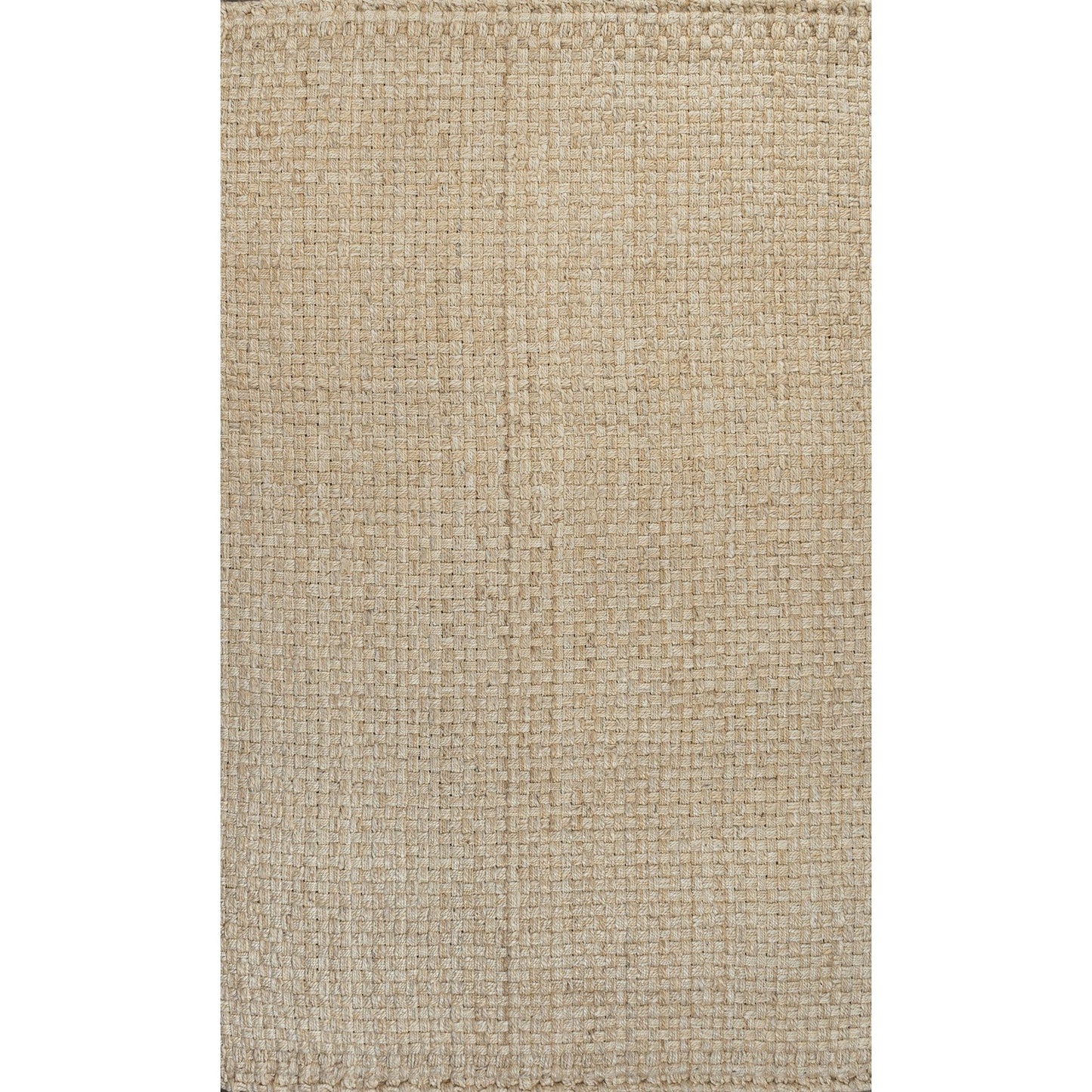 JONATHAN Y Hiro Hand Woven Boucle Chunky Jute Area Rug