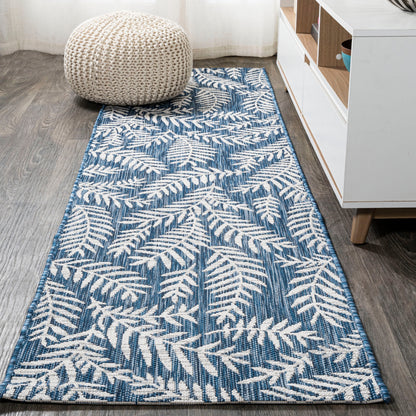 JONATHAN Y Galon Palm Frond Indoor/Outdoor Area Rug