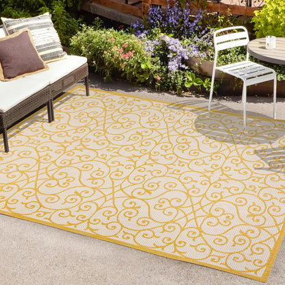 JONATHAN Y Ourika Textured Weave Indoor/Outdoor Area Rug